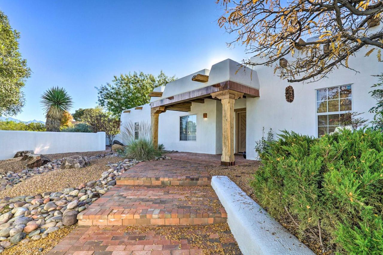 Las Cruces Home La Casa Blanca With Courtyard Exteriér fotografie
