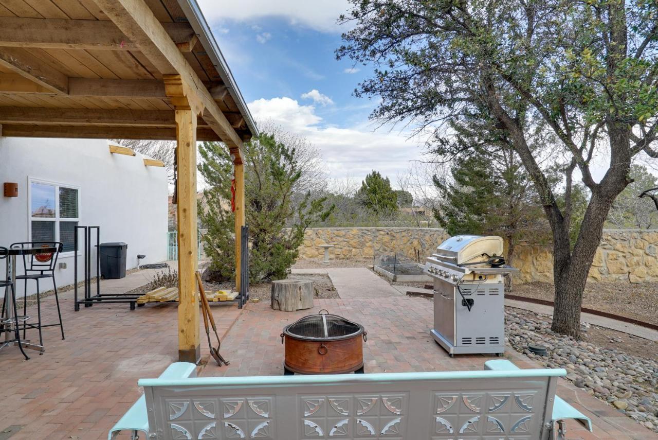 Las Cruces Home La Casa Blanca With Courtyard Exteriér fotografie
